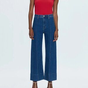 Pistols Penny High Rise Wide Jean - Country Club